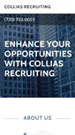 Mobile Screenshot of colliasrecruiting.com